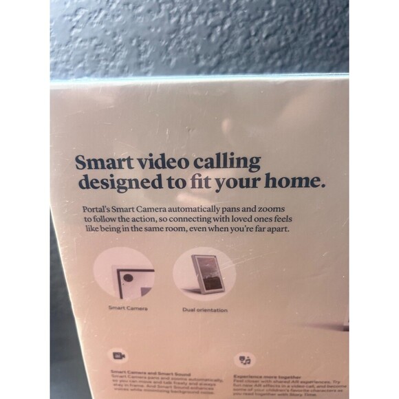 Facebook MetaPortal Smart-Video Calling 10” Touch Screen White - Picture 4 of 8